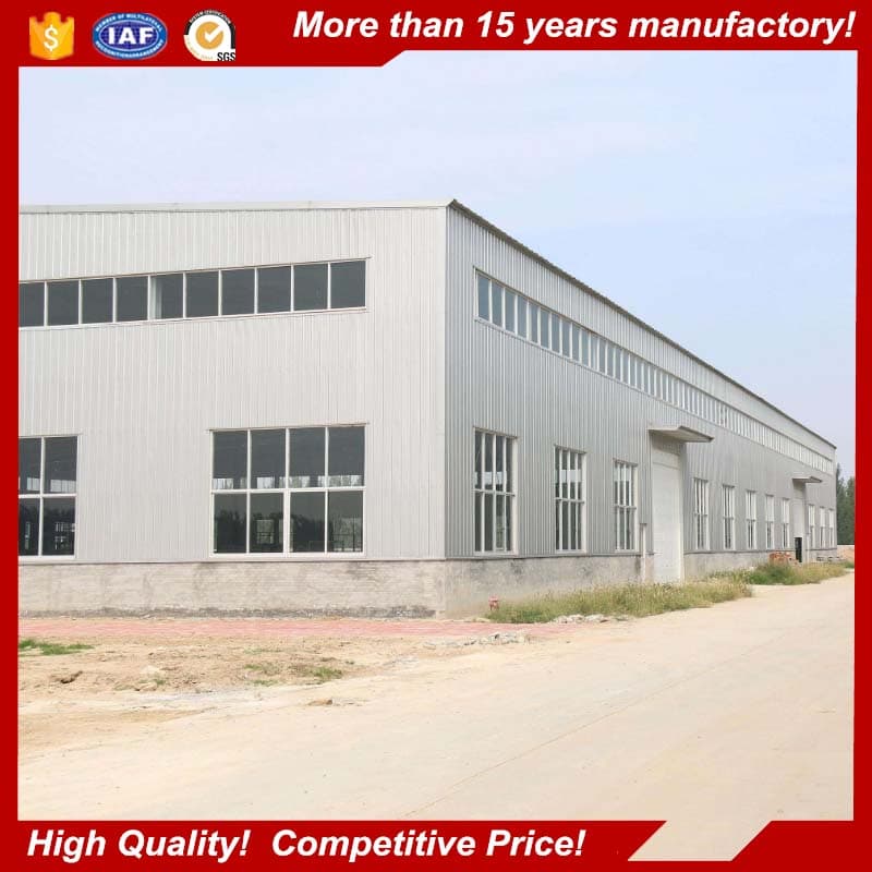 structural steel frame fabrication warehouse factory